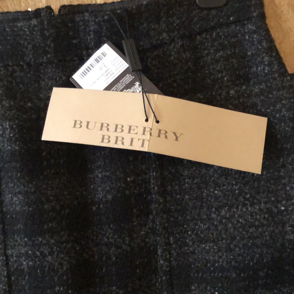 Burberry Brit Wool Skirt - Picture 2 of 9
